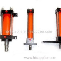 Double Acting Hydraulic Telescopic Cylinder For Hay Baler