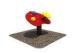 2016 Popular Colorful Outdoor Playset with 114cm diameter post for Children
