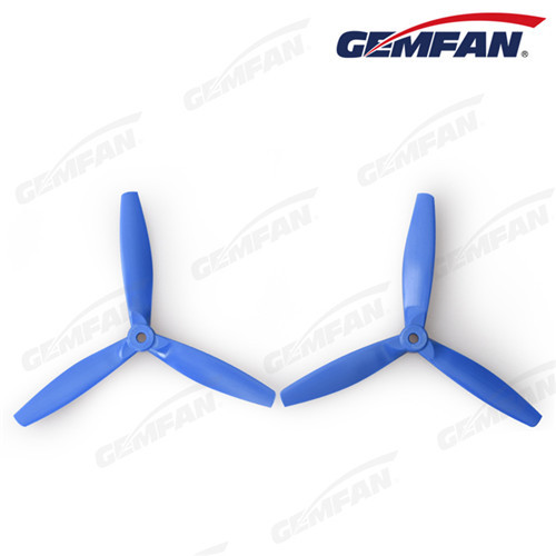 rc aircraft parts 6x4 inch bullnose 3 blades CCW propeller