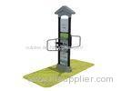 Customized Outdoor Fitness Machines Galvanized Steel Water Proof