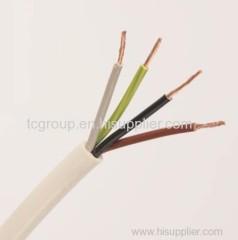 Flexible Cable 300/500V RVV4*0.75sqmm for installation