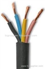 Flexible Cable 300/500V RVV4*0.75sqmm for installation