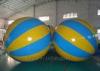 Inflatable Mega Ball Rainbow Balloon For Grassland Amusement Games