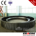 cement plant spare parts huge gears ring for rotary kiln