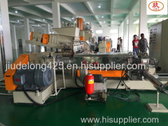 PE waterproof coiled material production line