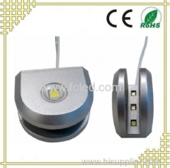 3-Sides Emitting LED Clip for 8mm Thick Glass