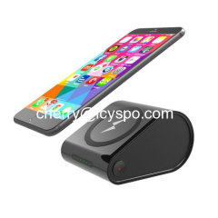 CYSPO Qi Certificated Wireless Charging Stand with 10400 mAh Power Bank