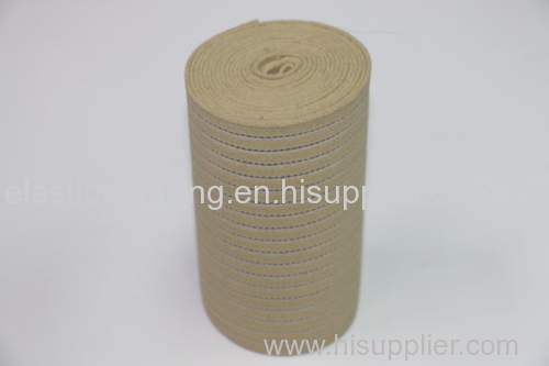 elastic bandage knitted ribbon waist belt