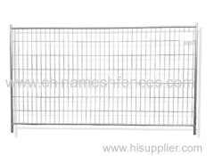 Temporary Fence Round Top Heras Style Security Site Fencing Set Anti Climb