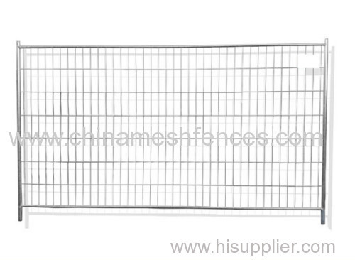 Round Top Anti Climb Heras Temporary Fencing Panel