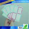 Hot Sell UV Multicolor Wave Border Breakable Sticker Free Blank Sticker