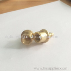 Brass crimp fitting hose barb hose end fitting