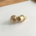 Brass crimp fitting hose barb hose end fitting