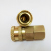 Pneumatic pipe fitting air quick coupler socket