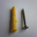 Plastic heat insulation nail