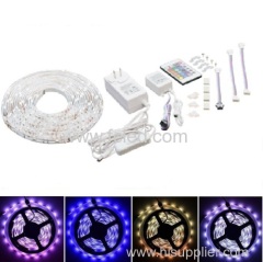 LED Strip 5050 (30 LED per Meter) Non-Waterproof 5 Meter Kit (RGB) Multi-Coloured