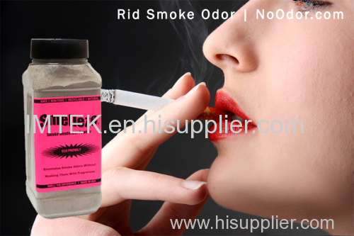 SMELLEZE Natural Cigarette Smell Removal Deodorizer: 50 lb. Granules Destroys Smoking Stink