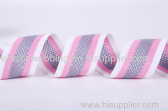 jacquard elastic nylon tape woven webbing high quality
