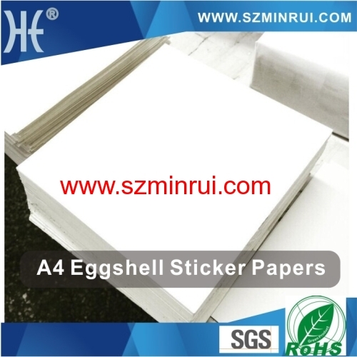 Cheap Eggshell/graffiti sticker paper the largest manufacturer.the best price for hotsale egg shell stickers material