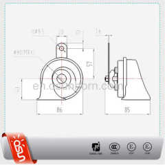 Universal 12v Bosch Type Snail Car Horn