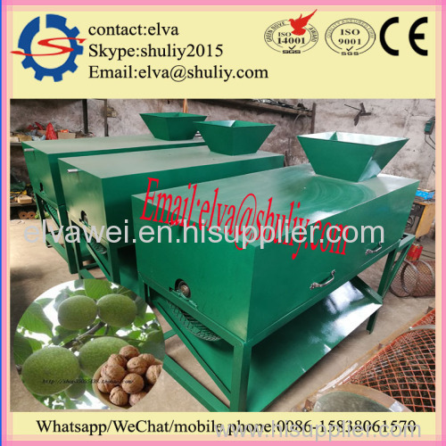 Working effect Remove skin Green walnut Peeling washing machine