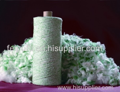 Bio soluble AES fiber yarn