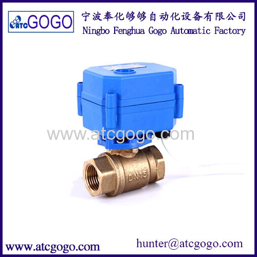 Quick Opening electric motor operated ball valve