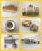 2 way motorized ball valve 6N.m motor actuated valve brass shut off valve