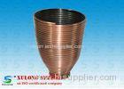Steel Copper Plating Display Specialty Springs Cup Shaped Left Direction