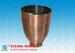 Steel Copper Plating Display Specialty Springs Cup Shaped Left Direction