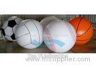 Attractive 0.18 mm PVC Inflatable Sports Themed Balloons Logo Printed