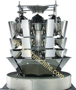 3-Layer 8 Heads scale speed weighing packing machine