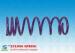 Professional Truck / Trailer Coil Springs Right Direction 55CrSi Material