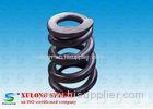 32mm Black Painted Steel Coil Springs / Large Compression Springs For Engineering Machinery