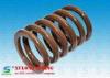 High Tensile Steel Machinery Springs / Industrial Spring Brown Powder Coated