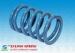 Tempered Steel Packaging Machinery Springs Industrial Blue Powder Coating