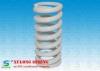 White Plating Customized Elevator Compression Springs Oil Tempered Steel Material