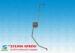 Woodworking Machine Round Wire Torsion Spring Zinc Coating 27.5MM Outside Diameter