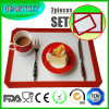 Customized silicone pastry mat with measures silicone baking mat professional kitchen tools