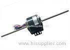 Air Conditioning Fan Coil Motor 1.0 uF Capacitance Double Shaft Flat