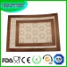 Customized silicone pastry mat with measures silicone baking mat professional kitchen tools