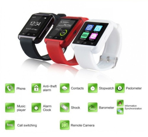 U8 smart watch with 1.48 inch OLED screen