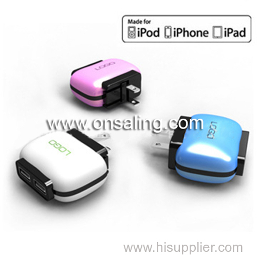 CF-BW-T064 5V2A Dual USB Travel Charger