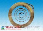Custom Stainless Steel Spiral Torsion Spring For Generator Motor / Hinge Mechanisms