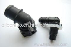 Electrical injection molded part