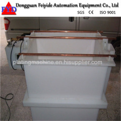 Feiyide Manual Copper Rack Electroplating / Plating Production Line for Bathroom Accessory