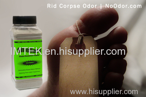 SMELLEZE Natural Corpse Odor Remover Deodorizer: 2 lb. Powder Removes Cadaver Odor