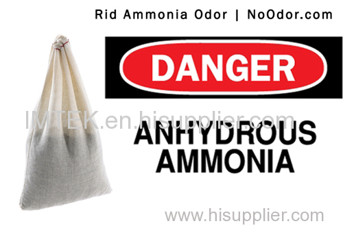 AMMOSORB Natural Ammonia Spill & Odor Absorbent Deodorizer Granules: 2 lb.