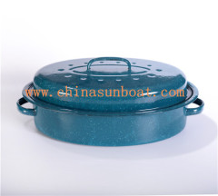 Sunboat Enamel Roaster Cooker Kitchenware Stock Pot