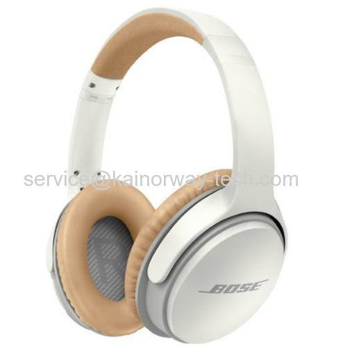 Bose SoundLink II White Bluetooth Around Ear Wireless Headphone Headsets With Mic